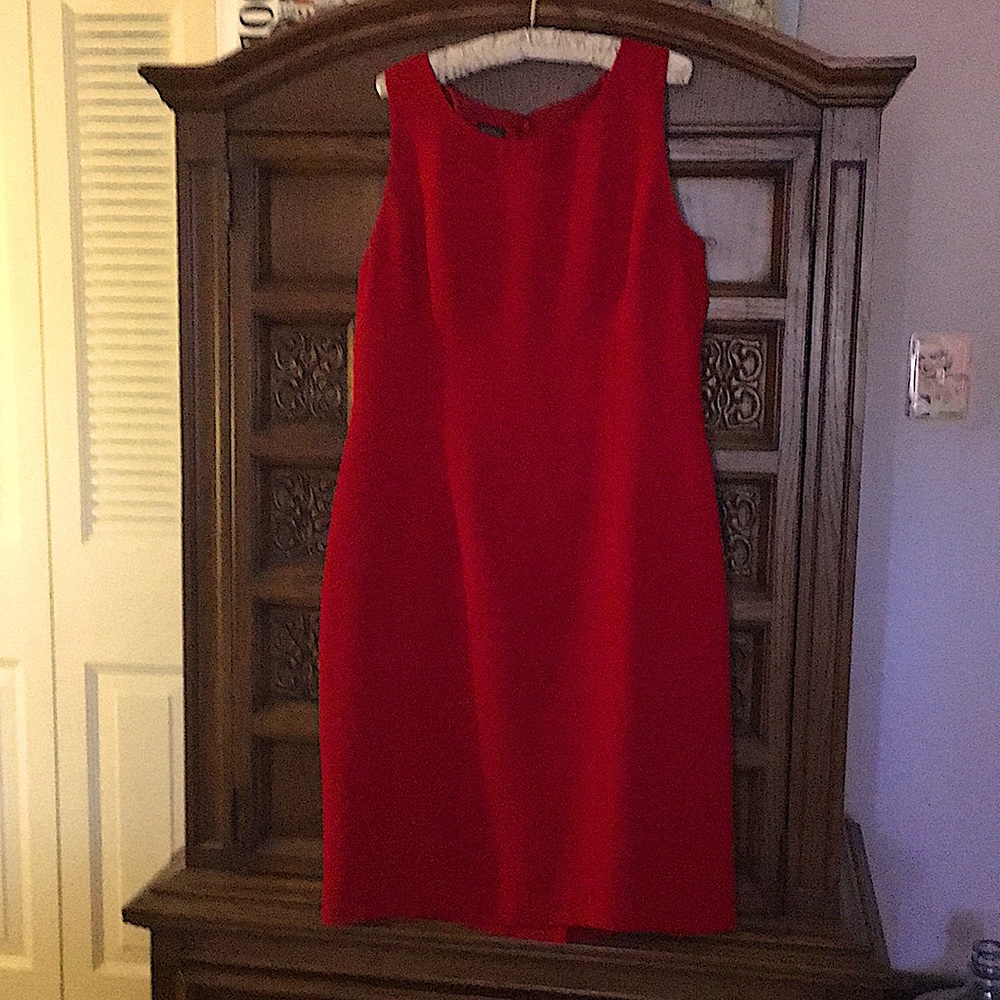 Vintage Barrie Pace Little Red Dress 12